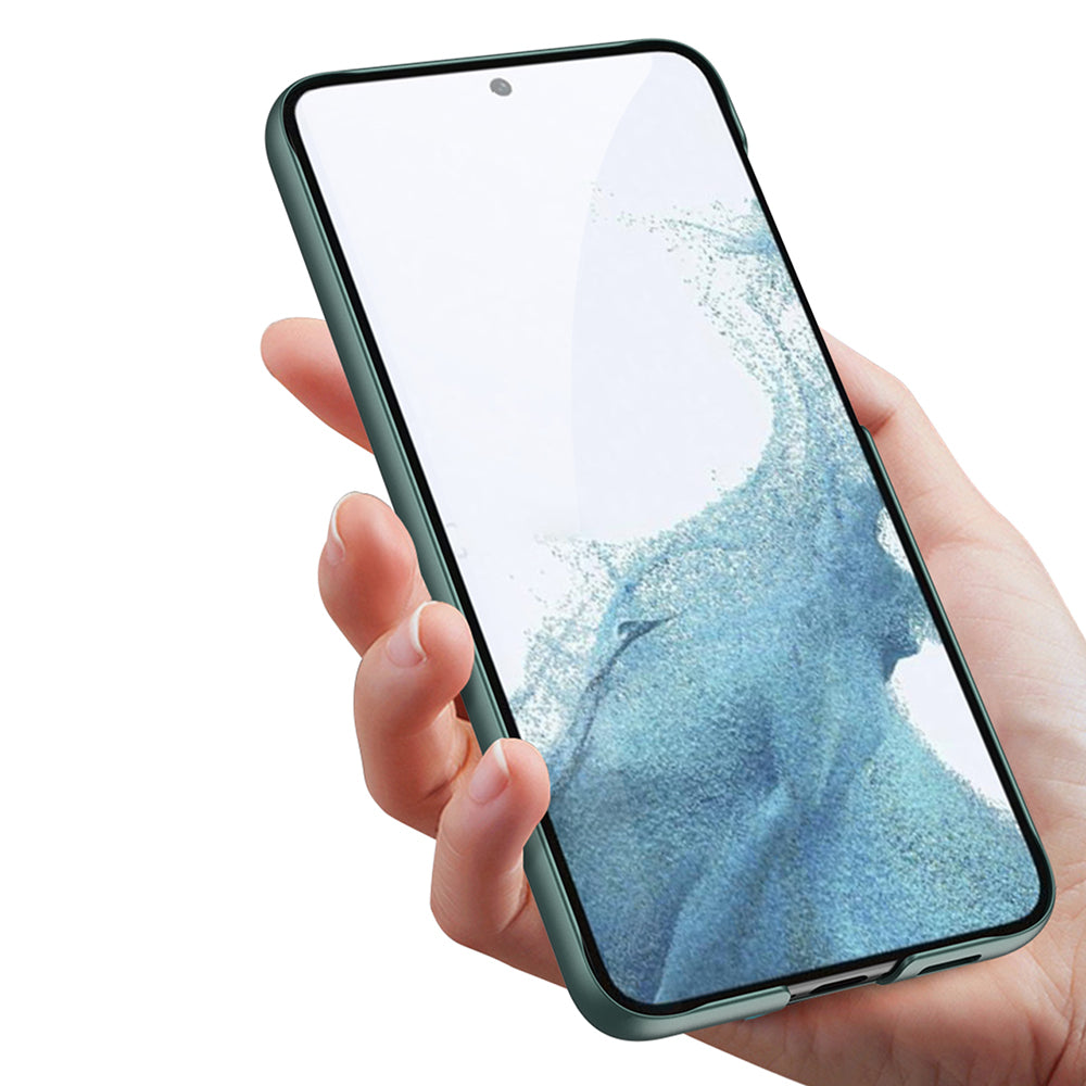 GKK til Samsung Galaxy S23 Anti-drop gummibelagt telefoncover Ultratyndt hårdt pc-cover med støtteben GKK til Samsung Galaxy S23 Anti-drop gummibelagt telefoncover Ultratyndt hårdt pc-cover med støtteben